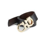 Adjustable & Reversible Gancini Buckle Belt