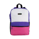 Crayola White Stripe Boys Colorful Backpack