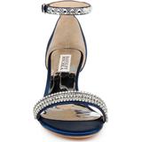 Collection Barrie Ankle Strap Sandal In Navy At Nordstrom Rack - Blue - Badgley Mischka Flats