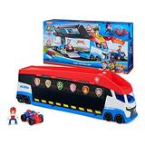 Paw Patrol, Transforming PAW Patroller with Dual Vehicle Launchers, Ryder Action Figure and ATV Toy Car, Kids Toys for Ages 3 and up
