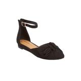 Extra Wide Width Women's The Sadie Flat By Comfortview by Comfortview in Black (Size 7 WW)