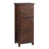 Plow & Hearth Jelly Accent Cabinet Wood in Brown, Size 49.25 H x 16.5 W x 21.0 D in | Wayfair 59Z93