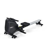 Costway Folding Magnetic Rowing Machine with Monitor Aluminum Rail 8 Adjustable Resistance