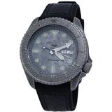5 Automatic Grey Dial Watch - Gray - Seiko Watches