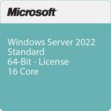 Microsoft Windows Server 2022 Standard 64-Bit License (16 Core, OEM, DVD) P73-08328