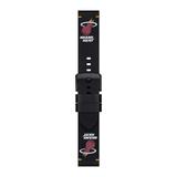 Tissot Black Miami Heat Official Leather Watch Strap