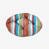 Tufted Round chair cushion by BrylaneHome in Covert Breeze