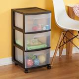 Sterilite ClearView Portable Countertop 3 Drawer Storage Chest & Reviews