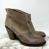 Jessica Simpson Shoes | Jessica Simpson Maxi Distressed Nubuck Taupe Ankle Boot 11 Classic Bohemian Chic | Color: Brown/Gray | Size: 11