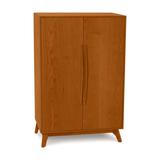 Copeland Furniture Catalina Bar Cabinet Wood in Red, Size 50.5 H x 20.0 D in | Wayfair 4-CAL-80-23