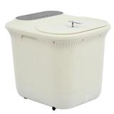 Flang Portable Foot Spa Bath in White, Size 16.06 H x 14.37 W x 18.11 D in | Wayfair 1H1222I01LYH210407861