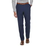 Men's Kroon Modern-Fit Linen Suit Pants, Size: 34 REG, Dark Blue