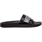 Slippers Sandals - Black - Moschino Sandals