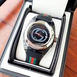 Gucci Accessories | Gucci Men's 46mm Black Steel Watch! New! | Color: Black/Silver | Size: Os