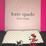 Kate Spade Computers, Laptops & Parts | Disney X Kate Spade Minnie Mouse Dot-Dot 15 Padded Laptop Sleeve Cases Gift Bag | Color: Black/Red | Size: Os