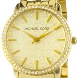 Michael Kors Accessories | Michael Kors Ladies Glitz Watch Mk3120 | Color: Gold | Size: Os