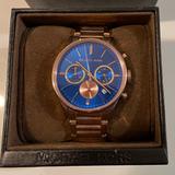 Michael Kors Accessories | Michael Kors Watch | Color: Blue/Gold | Size: Os
