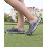 NANIYA Women's Sandals GRAY - Gray Slip-On Sneaker - Women