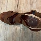 Gucci Shoes | Gucci Suede Platform Wedge Sandal. | Color: Brown | Size: 7