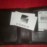 Coach Tablets & Accessories | Coach Pda Cell Phone Case Palm Pilot Carrier Holder Black Nwt Leather | Color: Black/Brown | Size: Os