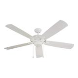 Generation Lighting Cyclone Outdoor Rated 60 Inch Ceiling Fan - 5CY60WH