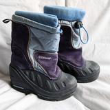 Columbia Shoes | Columbia Girl Snow Boots Size 10 | Color: Black/Blue | Size: 10g