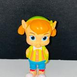 Disney Toys | Disney Just Play Character Figure Pig Girl Blue Eyes Pants Ponytails Blue Pants | Color: Blue/Green | Size: 2 Tall