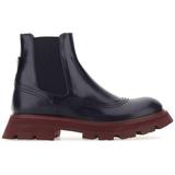 Chunky Slip-on Boots - Red - Alexander McQueen Boots