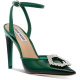 Amory Embellished Two-piece Pumps - Green - Steve Madden Heels