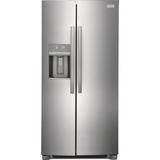 FRIGIDAIRE GALLERY 22.3 cu. ft. 36 in. Counter Depth Side by Side Refrigerator in Smudge-Proof Stainless Steel