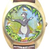 Disney Accessories | Disney The Jungle Book Baloo Limited Edition Watch | Color: Gray/Green | Size: Os