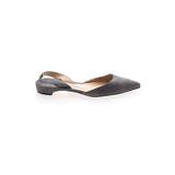 Paul Andrew Flats: Gray Solid Shoes - Size 38