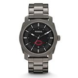 "Fossil UChicago Maroons Machine Smoke Stainless Steel Watch"