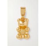 Crystal Haze - Nostalgia Bear Gold-plated Pendant - one size