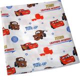 Disney Other | Euc Disneypixar Crib Toddler Fitted Sheet & Pillowcase | Color: Blue/Red | Size: 28x52