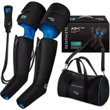 Reathlete AIR-C Pro Rechargeable Portable Air Compression Leg Massager w/ Remote, Black