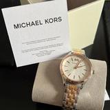 Michael Kors Accessories | Michael Kors Womens Watch | Color: Silver/White | Size: Os