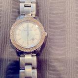 Michael Kors Accessories | Michael Kors Silver Dial Stainless Steel Watch 39mm. | Color: Silver | Size: Os