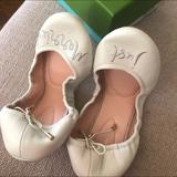 Kate Spade Shoes | Kate Spade Just Married Ballet Slippers | Color: Green | Size: 11