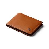Bellroy Hide & Seek Wallet (Slim Leather Bifold Design, RFID Protected, Holds 5-12 Cards, Coin Pouch, Flat Note Section, Hidden Pocket) - Caramel - RFID