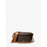 Michael Kors Slater Extra-Small Logo Sling Pack Brown One Size
