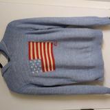 Polo By Ralph Lauren Sweaters | Polo Ralph Lauren American Flag Stars Stripes Hoodie Sweater S | Color: Blue | Size: S