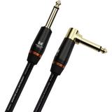 Monster Cable Prolink Bass Series Right-Angle 1/4" Male to Straight 1/4" Male Instrument MBASS2-12AWW