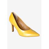 Wide Width Women's Phoebie Pump by J. Renee in Lemon (Size 8 1/2 W)