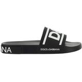 Slippers Sandals Rubber - Black - Dolce & Gabbana Sandals