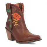 Dingo Play Pretty Women's Leather Cowboy Boots, Size: 10 B, Lt Brown