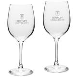 Bentley Falcons 16oz. 2-Piece Traditional White Wine Glass Set