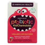 AMERICAN HEALTH Probiotics - Strawberry-Vanilla Kid's Probiotic Chewable Supplement