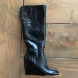 Nine West Shoes | Nine West Ohgoodie Knee-High Boot | Color: Black | Size: 6.5