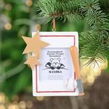 Maxora Sports Photo Frame Personalized Christmas Ornament, Size 3.5 H x 3.75 W x 0.75 D in | Wayfair Worldwide912